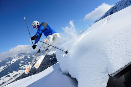 Skifahren Bild 2